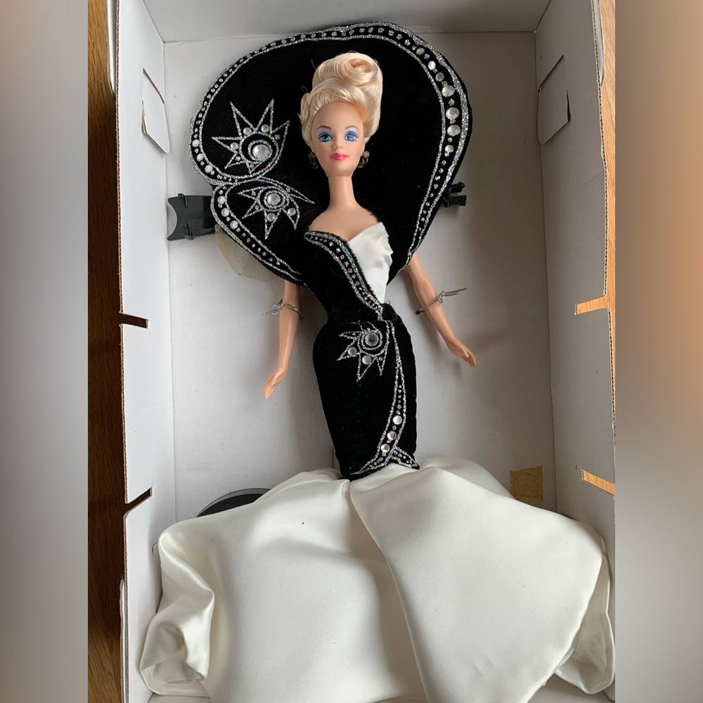 1996 Bob Mackie Diamond Dazzle Barbie Doll / Jewel Essence / Mattel